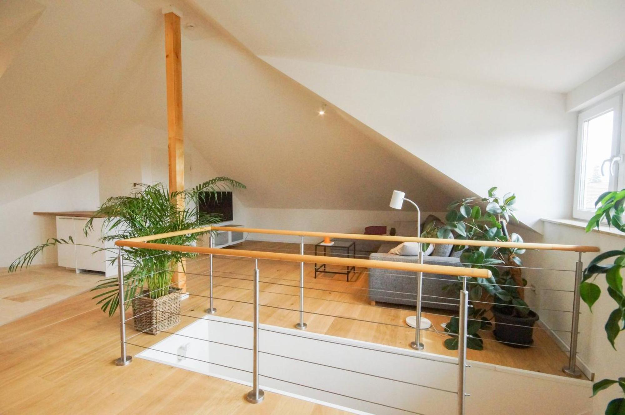 Modernes Und Helles Apartment Im Loft Stil Heidelberg Eksteriør bilde