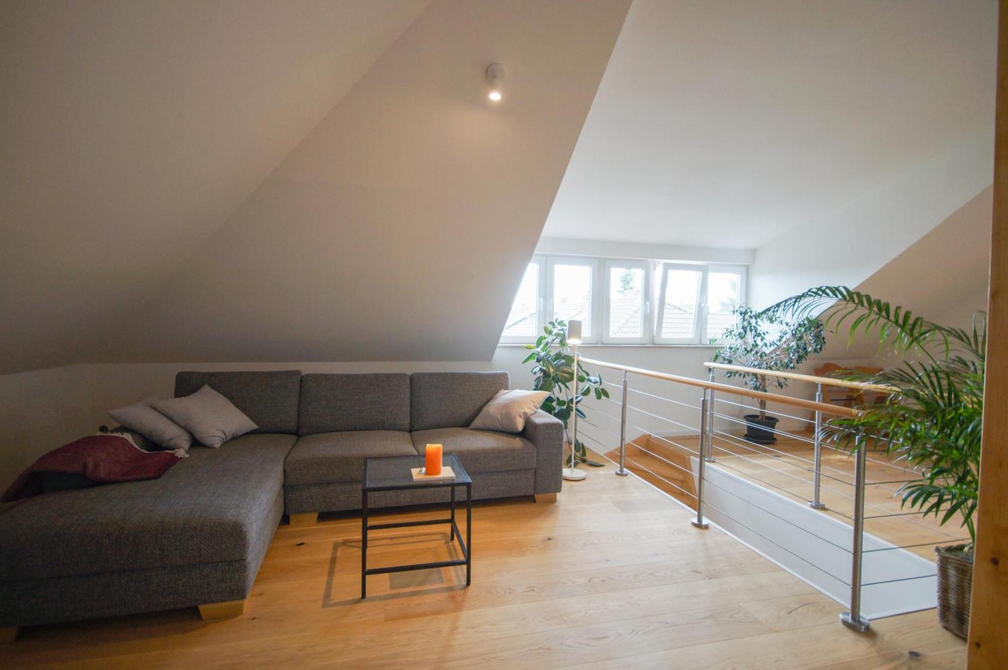 Modernes Und Helles Apartment Im Loft Stil Heidelberg Eksteriør bilde