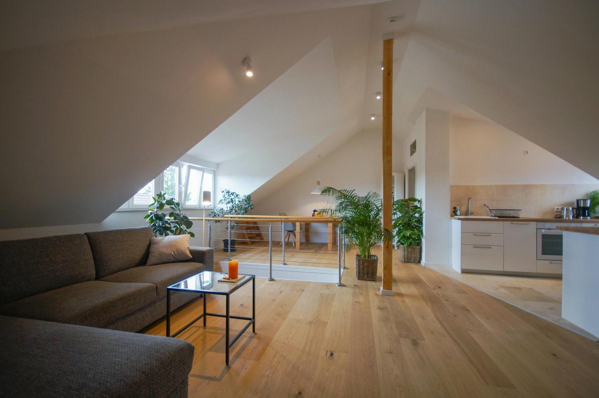Modernes Und Helles Apartment Im Loft Stil Heidelberg Eksteriør bilde