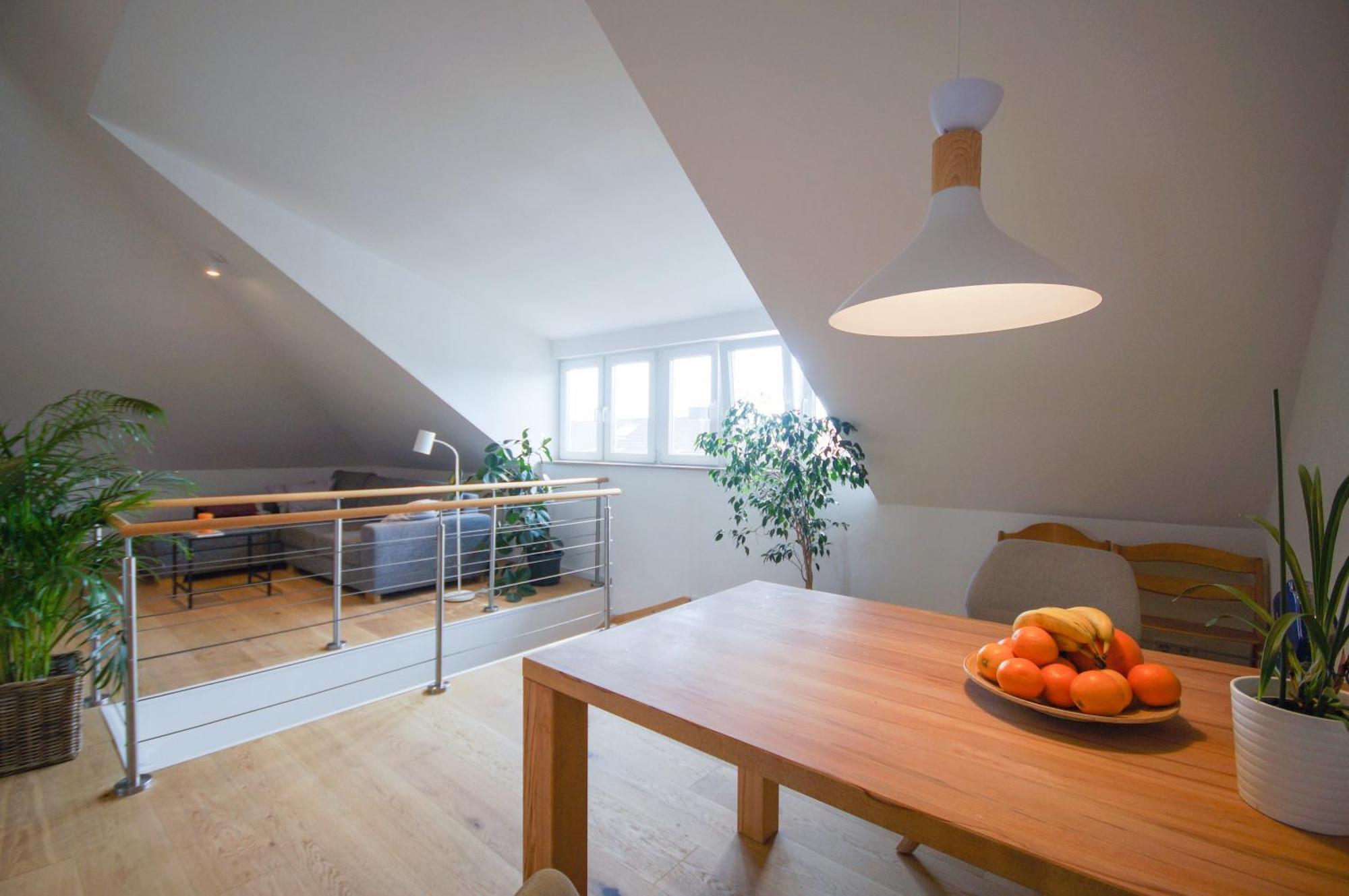 Modernes Und Helles Apartment Im Loft Stil Heidelberg Eksteriør bilde
